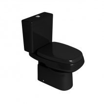 VASO SANITÁRIO MONTE CARLO ACOPLADO NEGRO 